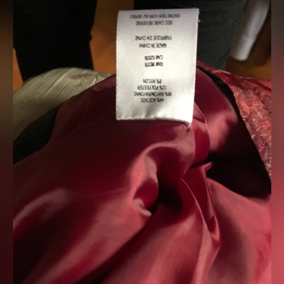 Samuel Dong shimmering red blazer - Picture 7 of 12